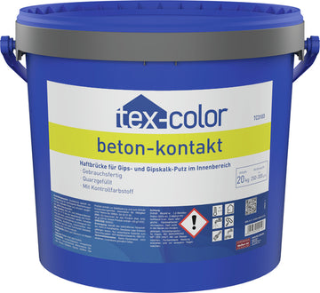 MEFFERT Tex-Color TC3103 Betokontakt, rot, 7 kg Eimer