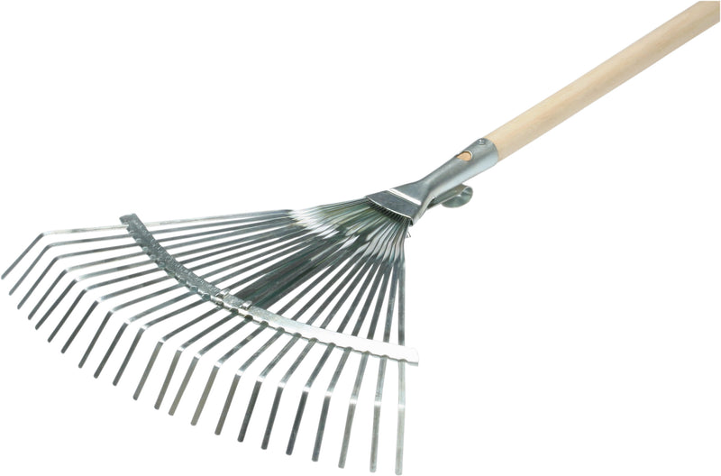 MEISTER Fächerbesen mit Stiel, 24 cm Arbeitsbreite, 1300 mm Länge