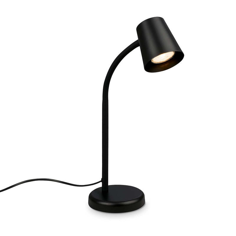 Briloner Tischleuchte schwarz, GU10 9 W exkl. Leuchtmittel