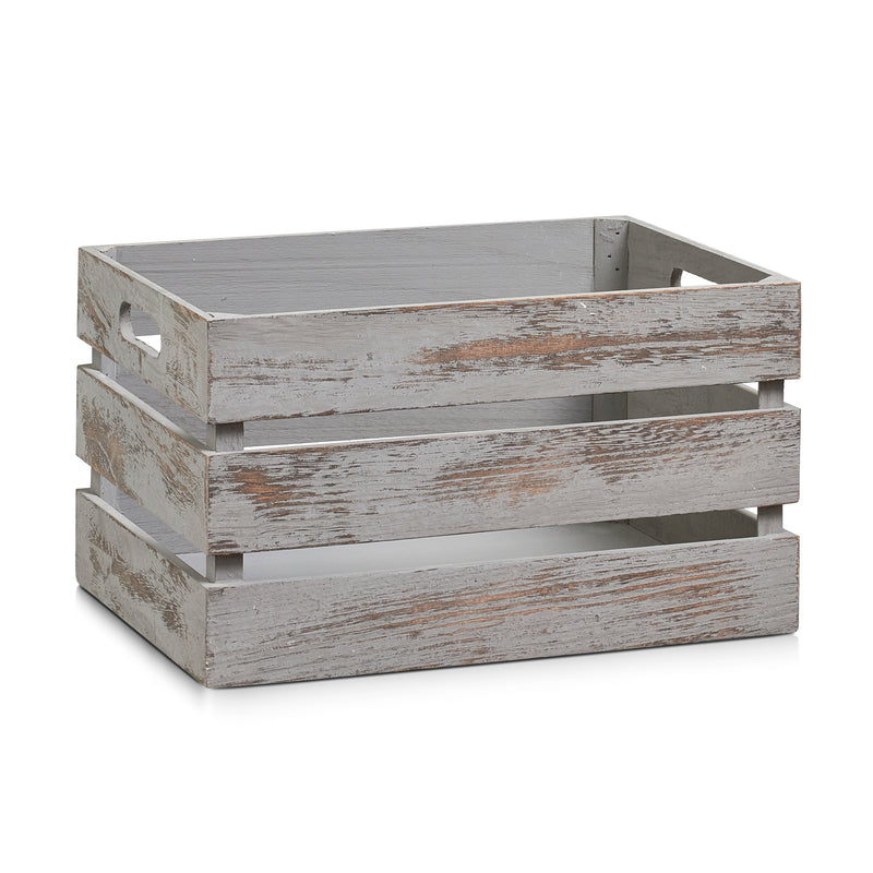 Zeller Present Vintage Holzkiste 35 x 25 x 20,5 cm