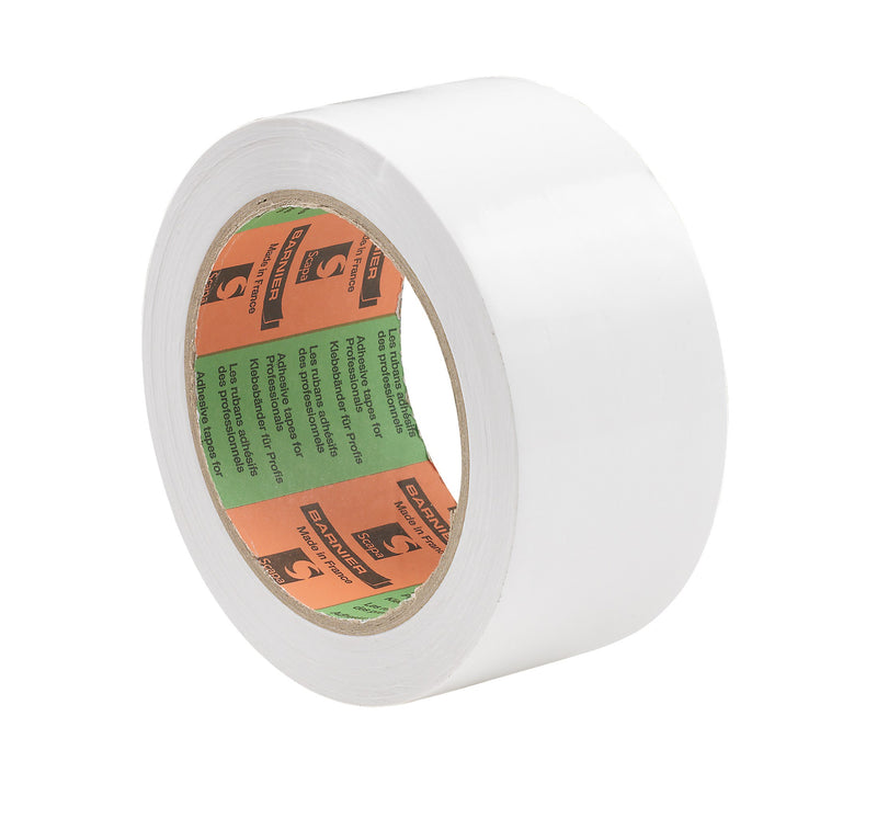 BARNIER Abdeckband PE/PVC weiß, 50 mm x 33 m