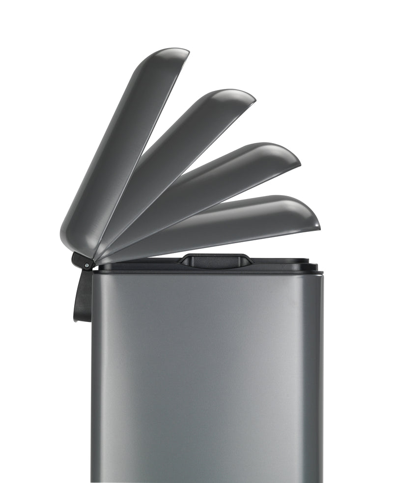 Wenko Treteimer Studio Easy Close in grau, 30 l