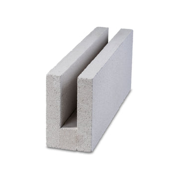 PORIT U-Schale PP 4-0,5, Porenbeton, 624x240x249 mm