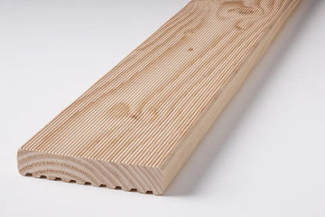 Klenk Holz Terrassendiele Douglasie massiv, 28 x 145 mm geriffelt