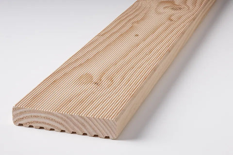 Klenk Holz Terrassendiele Douglasie massiv, 28 x 145 mm geriffelt