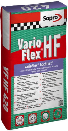 Sopro VarioFlex hochfest HF VF 420 grau, 25 kg Fließbettmörtel