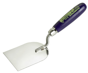 CONNEX Stukkateurspachtel mit Edelstahlkelle und Holzgriff