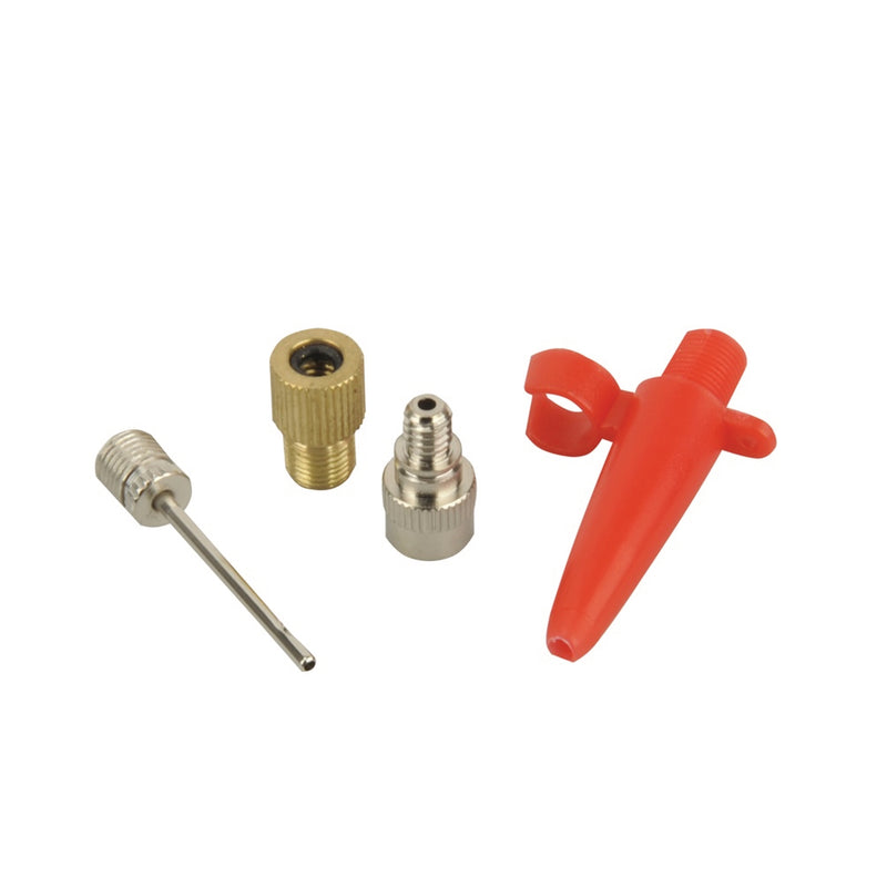 fischer Luftpumpen-Adapter-Set (4-teilig) für Fahrrad-Luft, Adapter