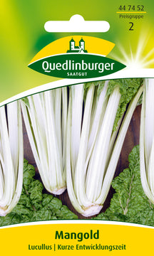Mangold „Lucullus“ – QUEDLINBURGER SAATGUT – Gemüsesamen (PG 2)