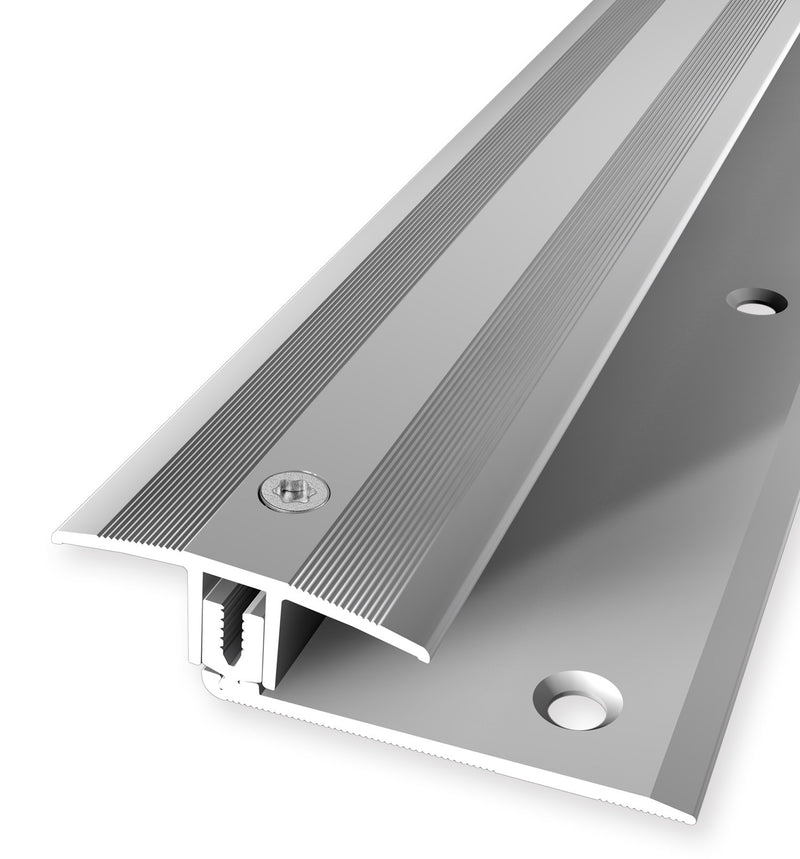 Parkettfreund PF 888 Übergangsprofil silber Combi+ Aluminium eloxiert