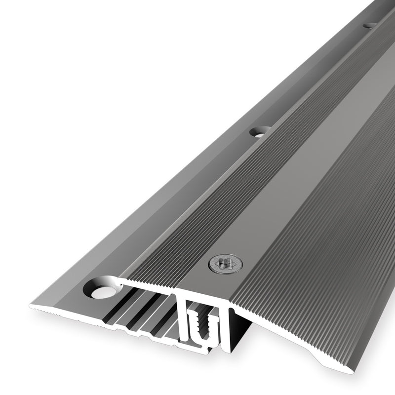 Parkettfreund PF 286 Anpassungsprofil edelstahloptik, Aluminium eloxiert