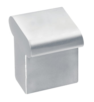HSI Möbelknopf matt vernickelt als Knopfgriff, 16 x 16 x 20 mm