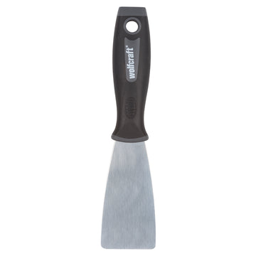 Wolfcraft Profi-Spachtel mit 2-Komponenten-Griff, rostfreies Klingenblatt