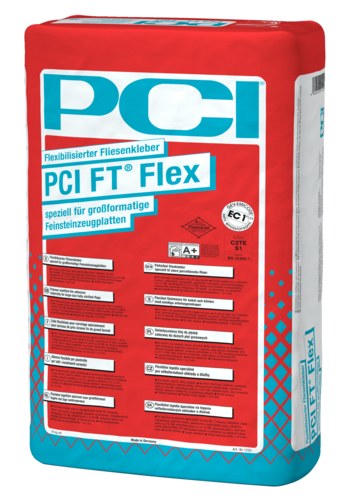 PCI FT Flex Fliesenkleber 18-kg, grau, zementgebunden für Flex-Verlegung