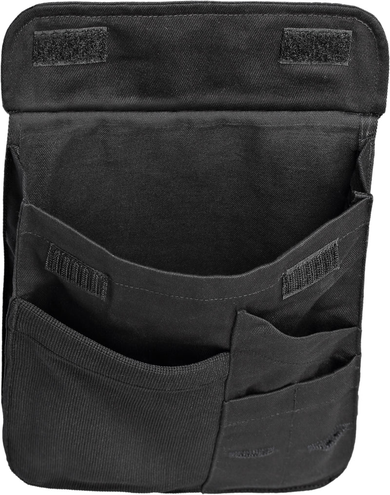 TRIUSO Rangertasche aus 100% Baumwolle, schwarz, 310 g