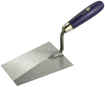 CONNEX Eckige Maurerkelle mit geradem Hals, 160 mm, Holzgriff