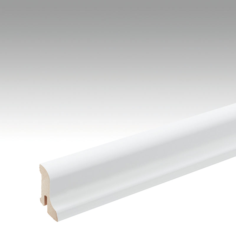 Moderna Clip-Sockelleiste, CSL 40, MDF, 2380 x 42 x 22 mm