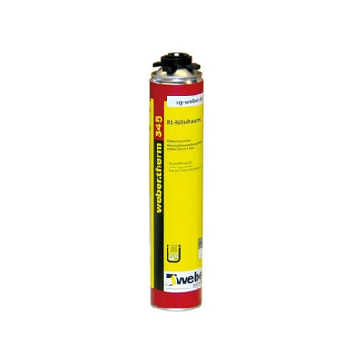 weber.therm 345 Füllschaum 750 ml Schaum Bauschaum Dämmschaum Pistolenschaum