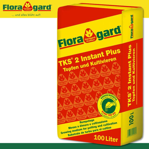 Floragard 100 l TKS 2 Instant Plus Universalerde Chilli Gemüse Kübelpflanzen