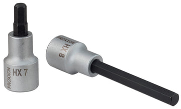 Proxxon Innensechskanteinsatz 1/2 Zoll, Schlüsselweite 8 mm, 55 mm lang