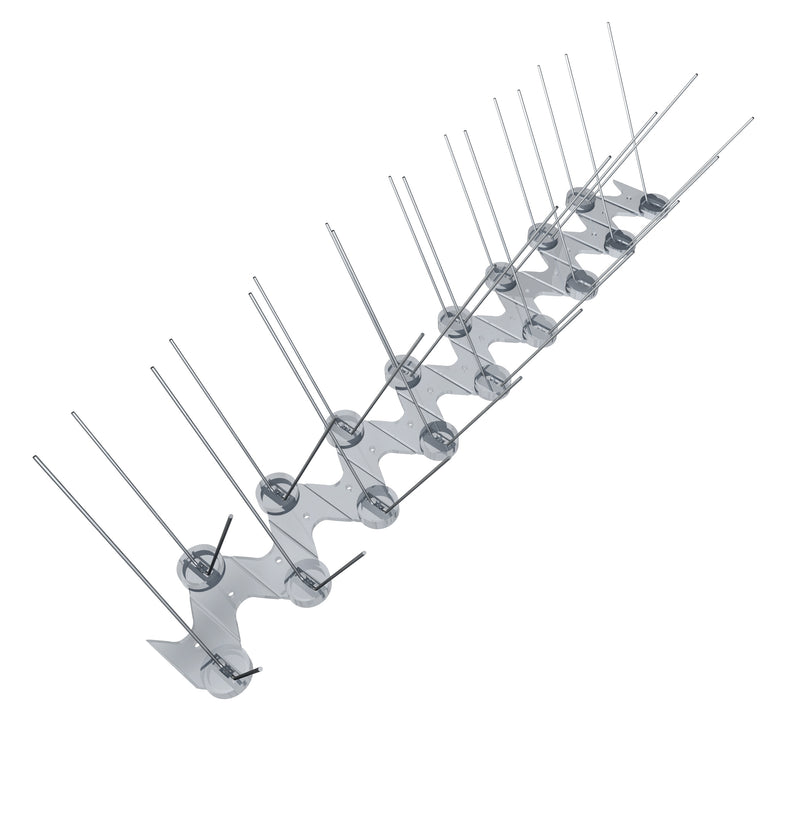 PRIMA Vogelabwehrspikes QUATTRO transparent aus Kunststoff, Länge 50 cm