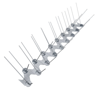 PRIMA Vogelabwehrspikes QUATTRO transparent aus Kunststoff, Länge 50 cm