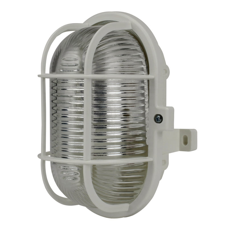 INTER-UNION Ovalleuchte, 60 W, PVC-Umfassung