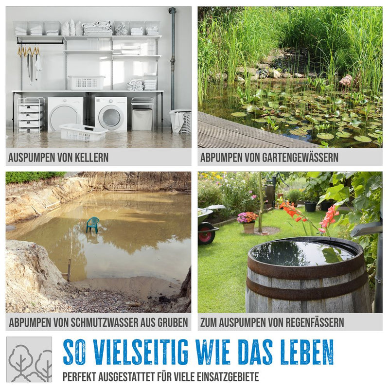 Güde Schmutzwassertauchpumpe GS 1103 PI mit Edelstahlmantel