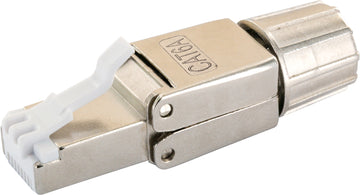 Schwaiger Netzwerkstecker CAT7/6A Metall, für Innenanwendung