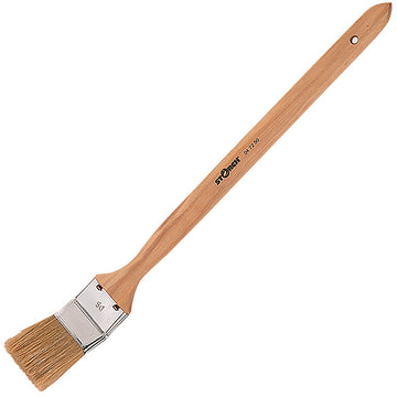 Storch Heizkörperpinsel mit Mischborste, Holzgriff, breit
