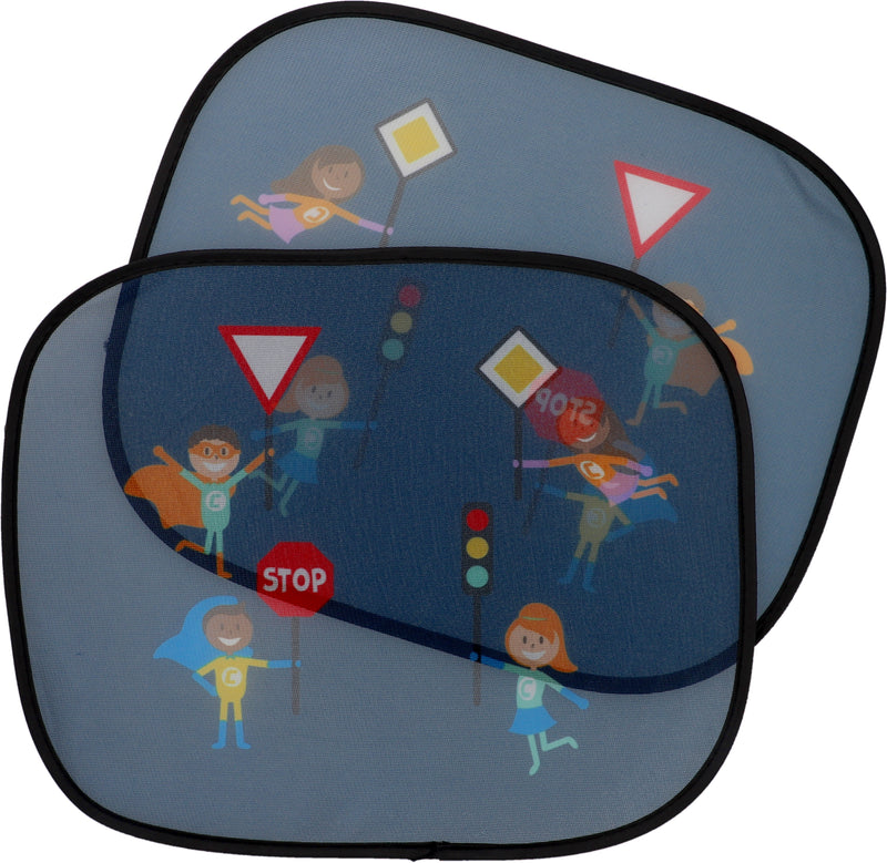 Cartrend Kids Sonnenschutz für PKW im 2er-Set, faltbar 440x360 mm