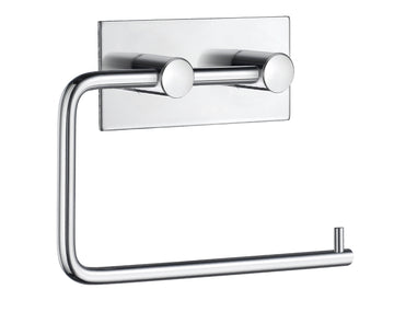 SMEDBO DESIGN Toilettenpapierhalter Edelstahl chrom, ohne Deckel, klebend