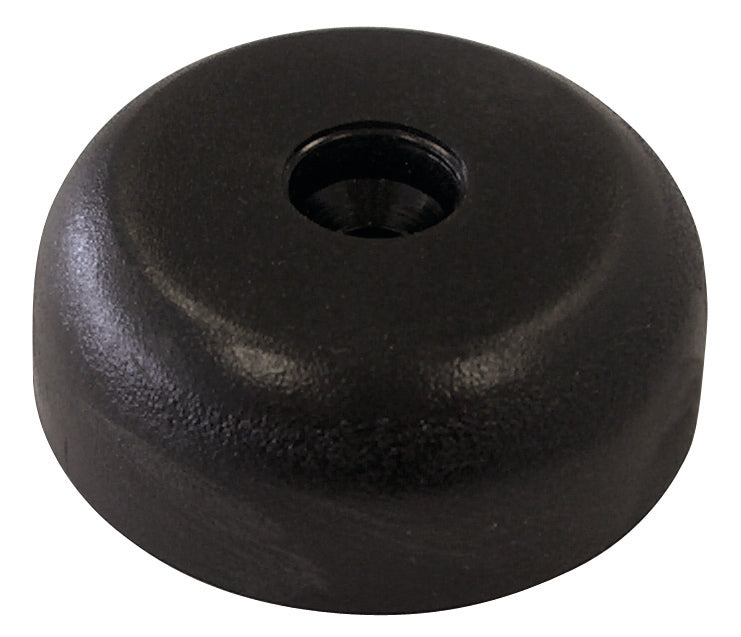 HSI Schraubgleiter aus Kunststoff schwarz, (2 Stück)