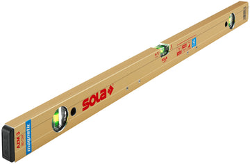 Sola Alu-Magnetwasserwaage AZM R 200 in gold, 2 Libellen