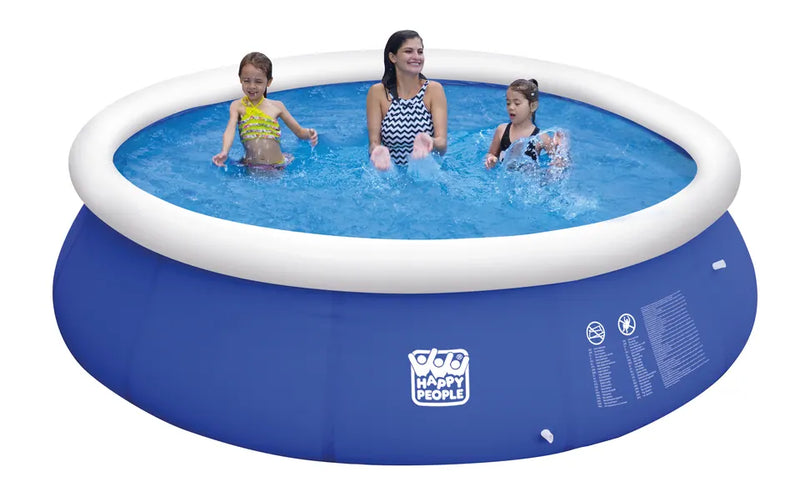WEHNCKE Quick Up Pool rund 300 x 76 cm inkl. 300gal 12V Filterpumpe