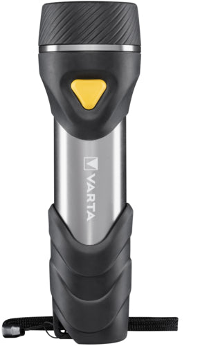 VARTA Day Light Multi LED F30 Taschenlampe mit Batterie, Aluminium/Gummi