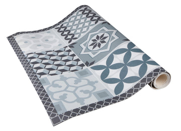 Windhager Anti-Rutsch-Unterlage VL, Grey tiles – 65 x 120 cm (PVC)