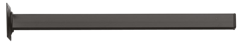 HSI Möbelfuß Stahlrohr chrom, Tischbein & Möbelfuß eckig 25 x 250 mm