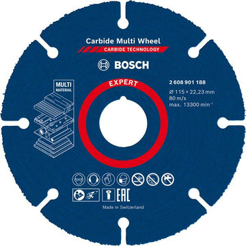 Bosch Trennscheibe Expert Carbide Multi Wheel, Ø115x22,23 mm