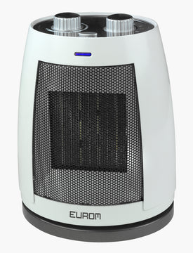 Eurom Safe-t-Heater 1500 Keramikheizer weiß, Heizlüfter 1500 W