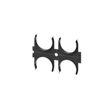 FRÄNKISCHE Kabuflex Abstandhalter 4-zügig, schwarz für DN 160