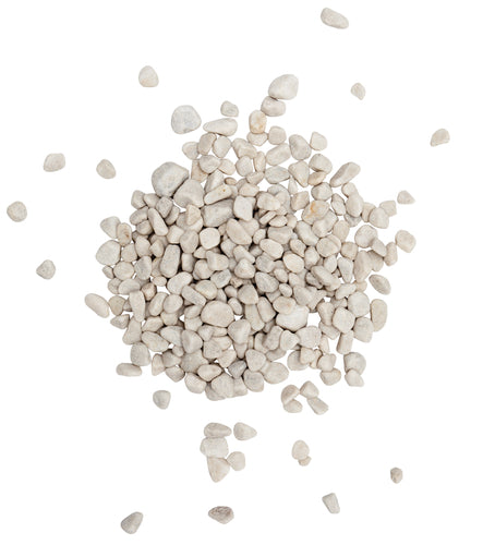 PRIMA Carrara Zierkies rund, im 25-kg-Sack