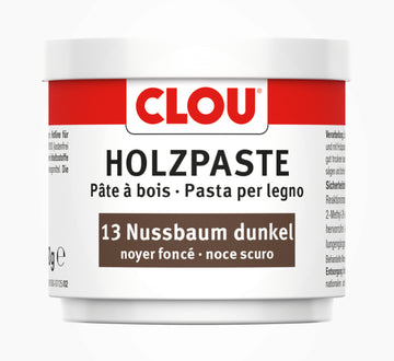 CLOU Holzpaste Nr. 13 in Nussbaum/dunkel, gebrauchsfertig, 15 g