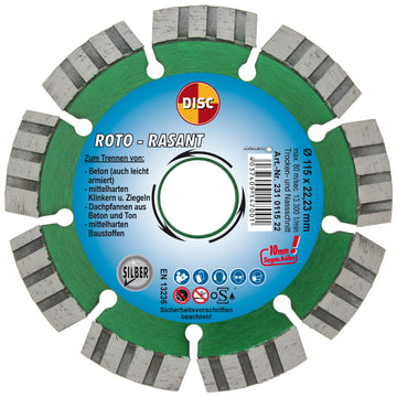 DISC Diamanttrennscheibe Roto-Rasant