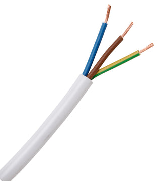 Kopp Schlauchleitung 3G 0,75, 5 m, weiß