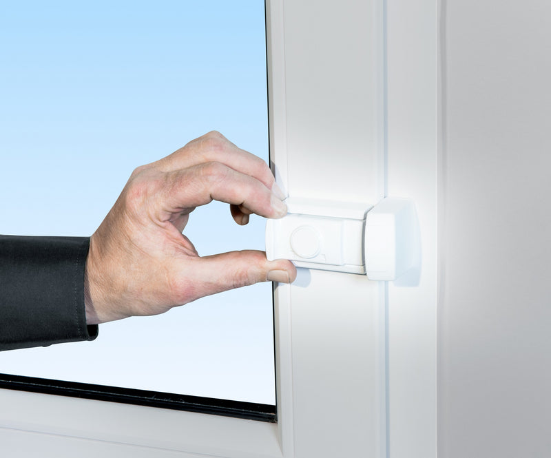 Burg-Wächter WinSafe WR 60 Fenstersicherung weiß, Komfortriegel