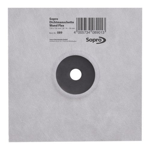 Sopro Dichtmanschette Wand flex – Dichtungsbandformteil