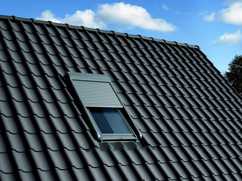 VELUX Elektro-Rollladen SML dunkelgrau (Alu), elektrisch