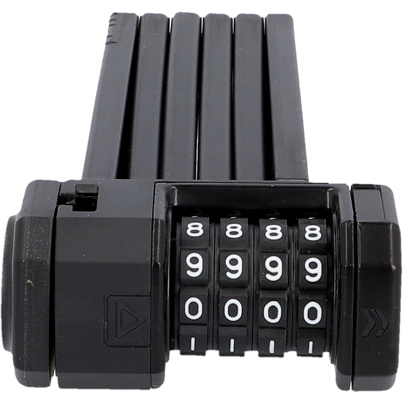 Fischer Faltschloss SL8 Zahlenschloss schwarz, Länge 850 mm, 8 mm Code