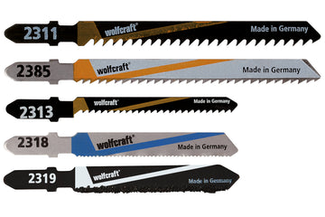 Wolfcraft Multi Stichsägeblattset mit T-Schaft, 5-teilig
